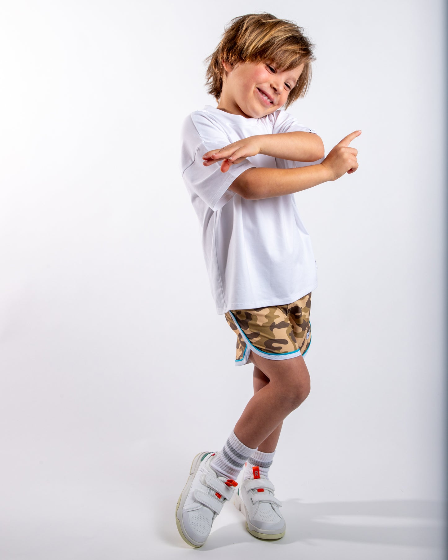 white Kids Shorts