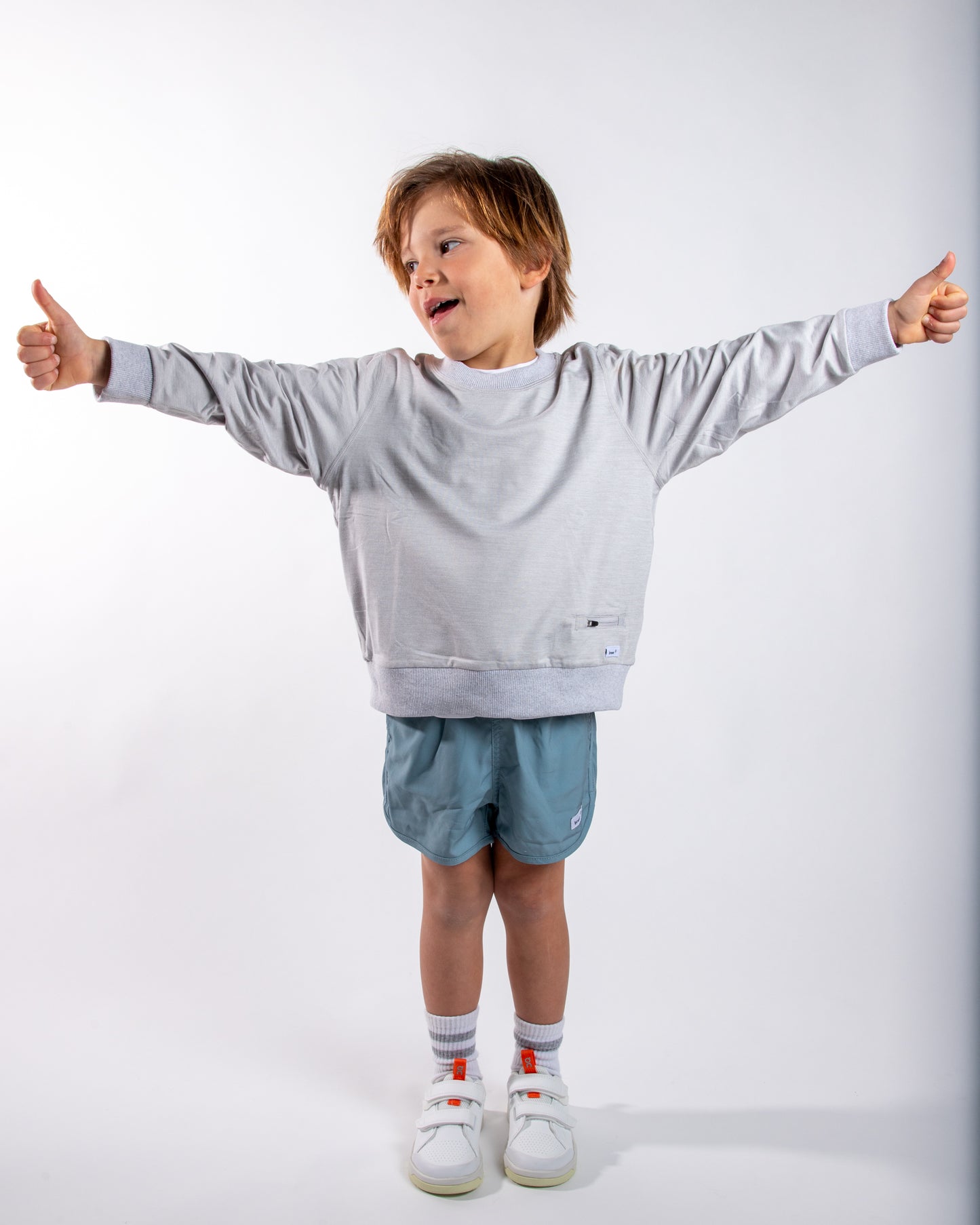 Misty Teal Kids Shorts