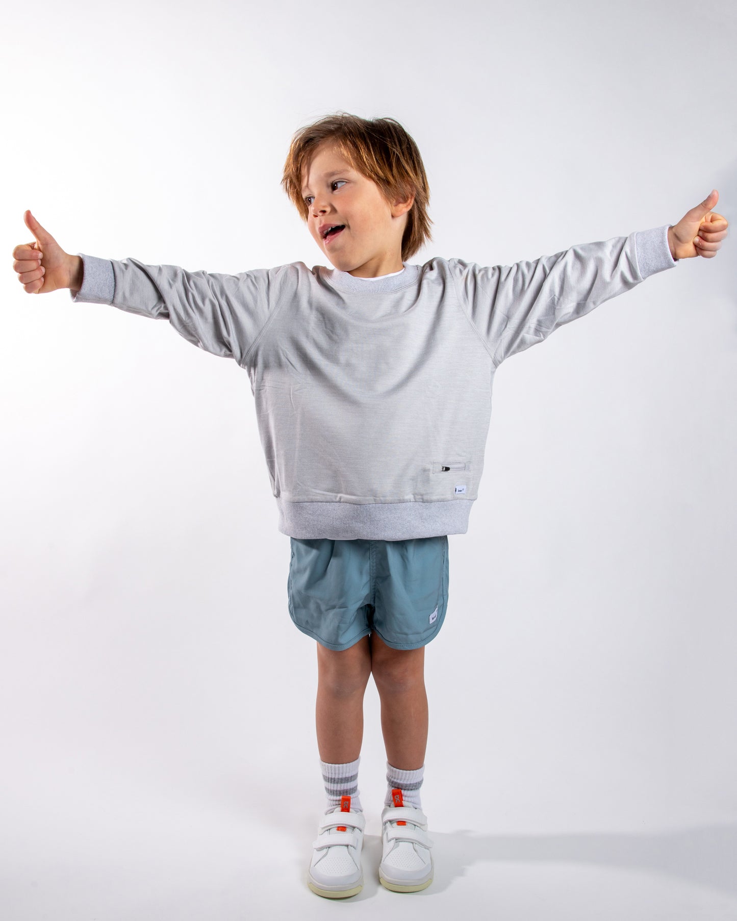 White color Kids Sweatshirt for boy