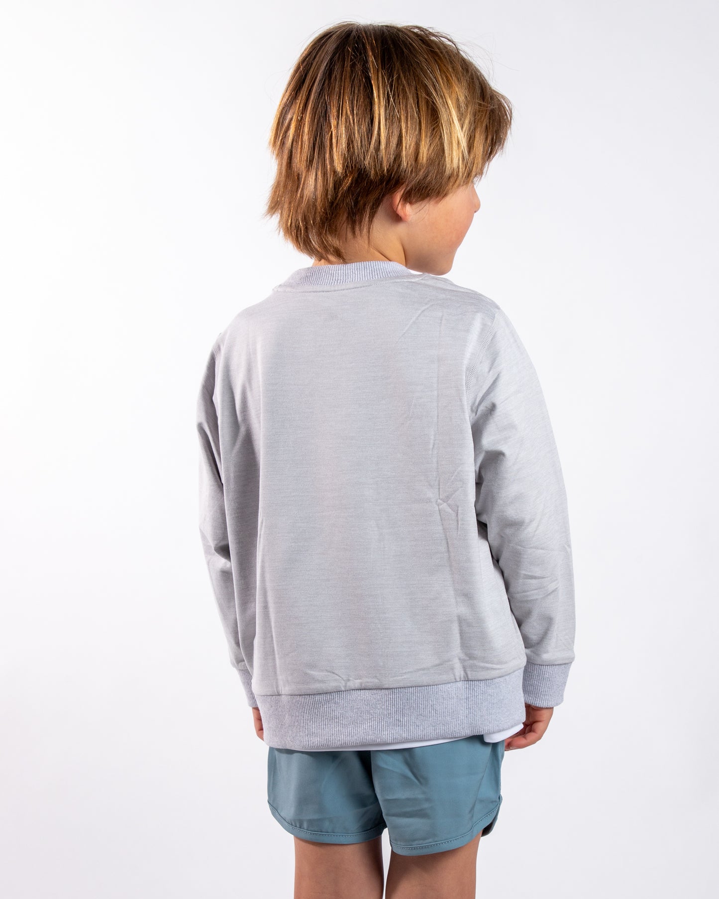 white color Kids Sweatshirt for boy