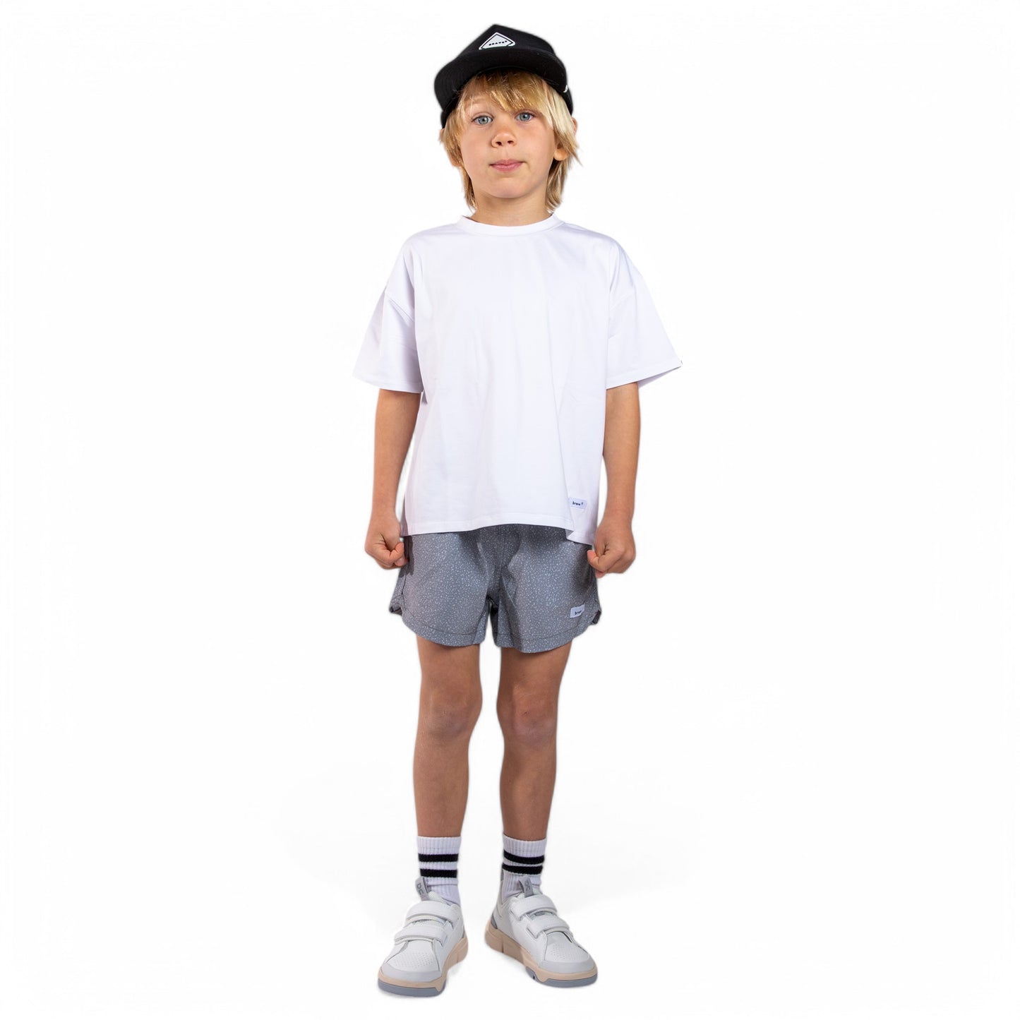White color Kids Shorts
