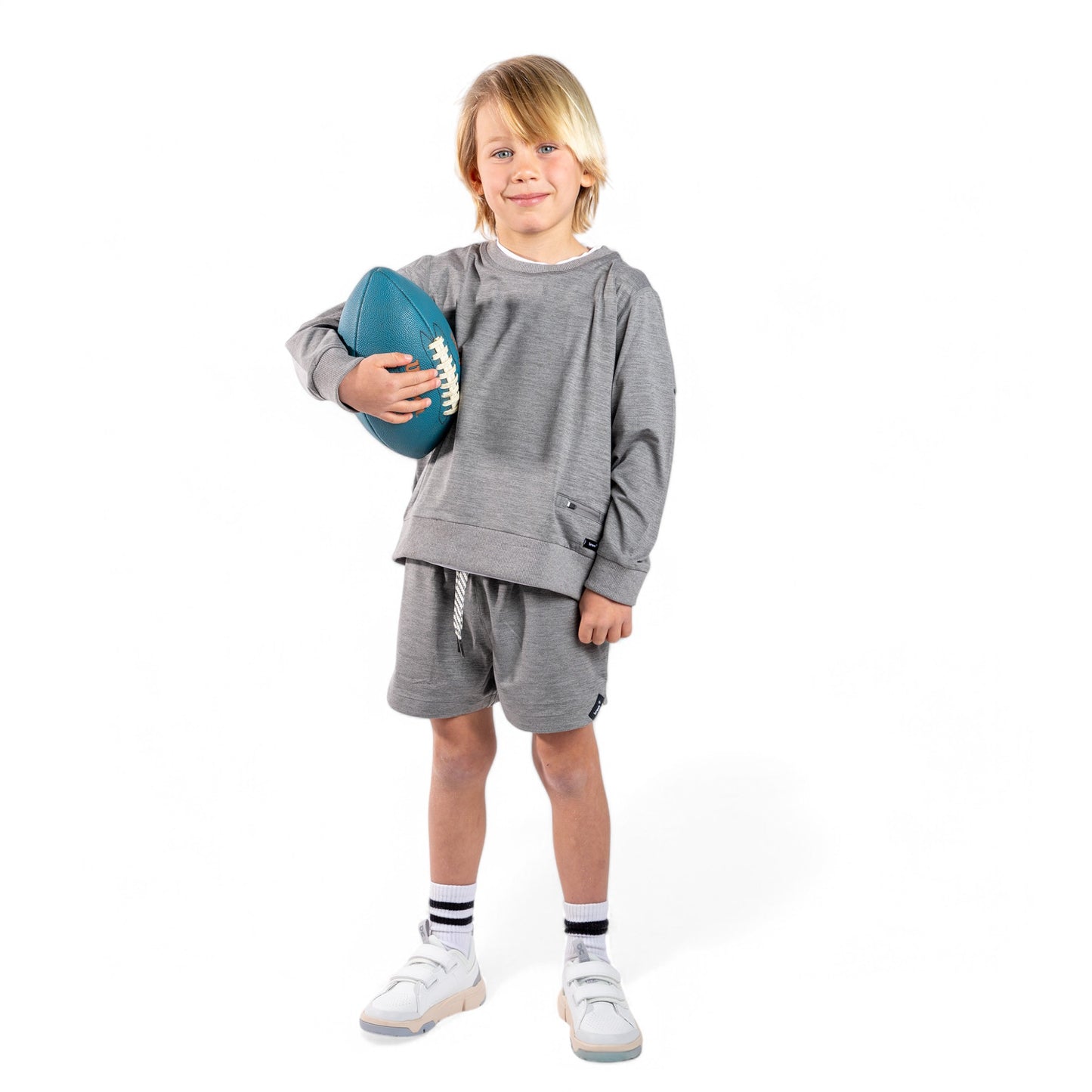 grey color Kids Sweatshirt