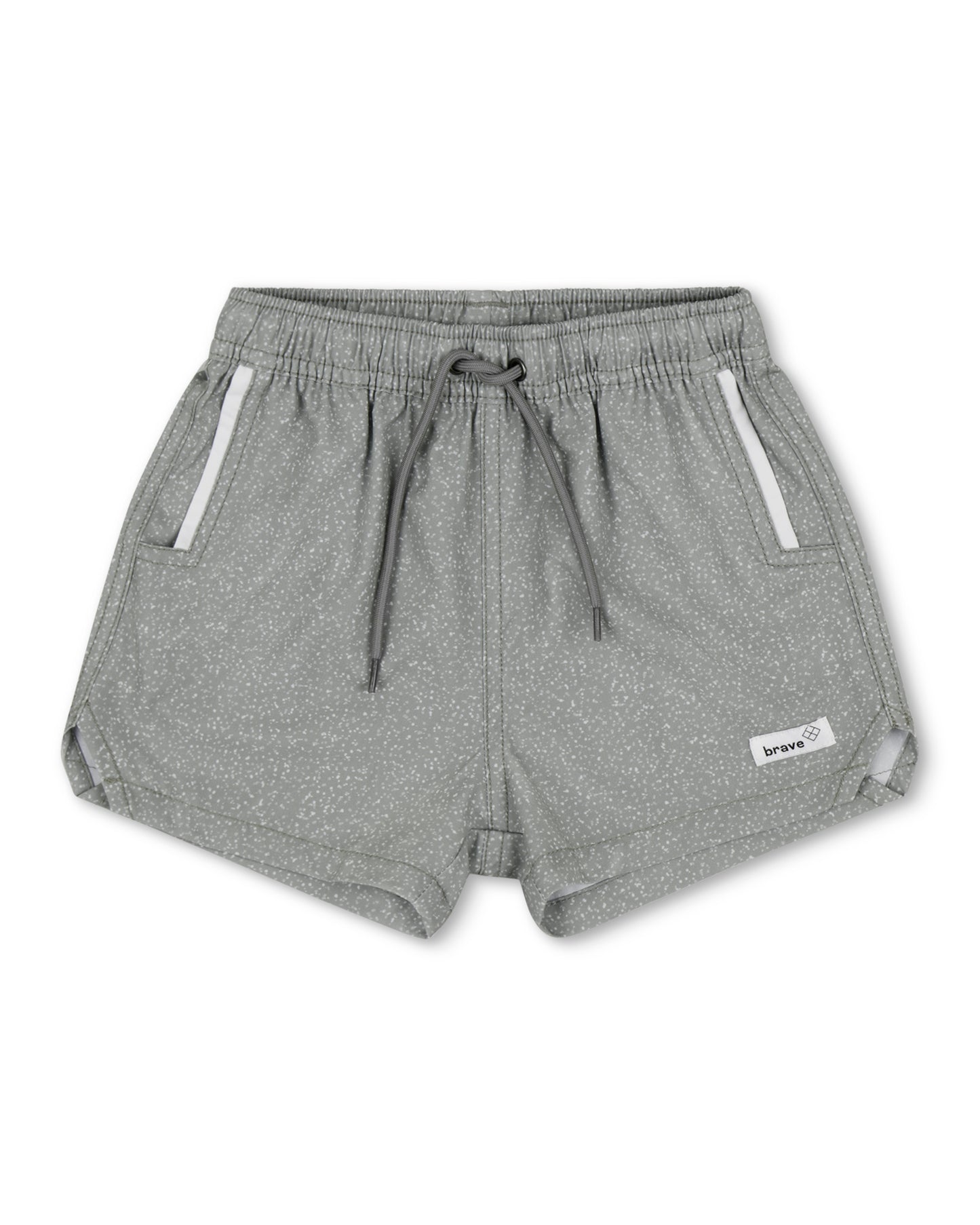 Grey Color Kids Shorts