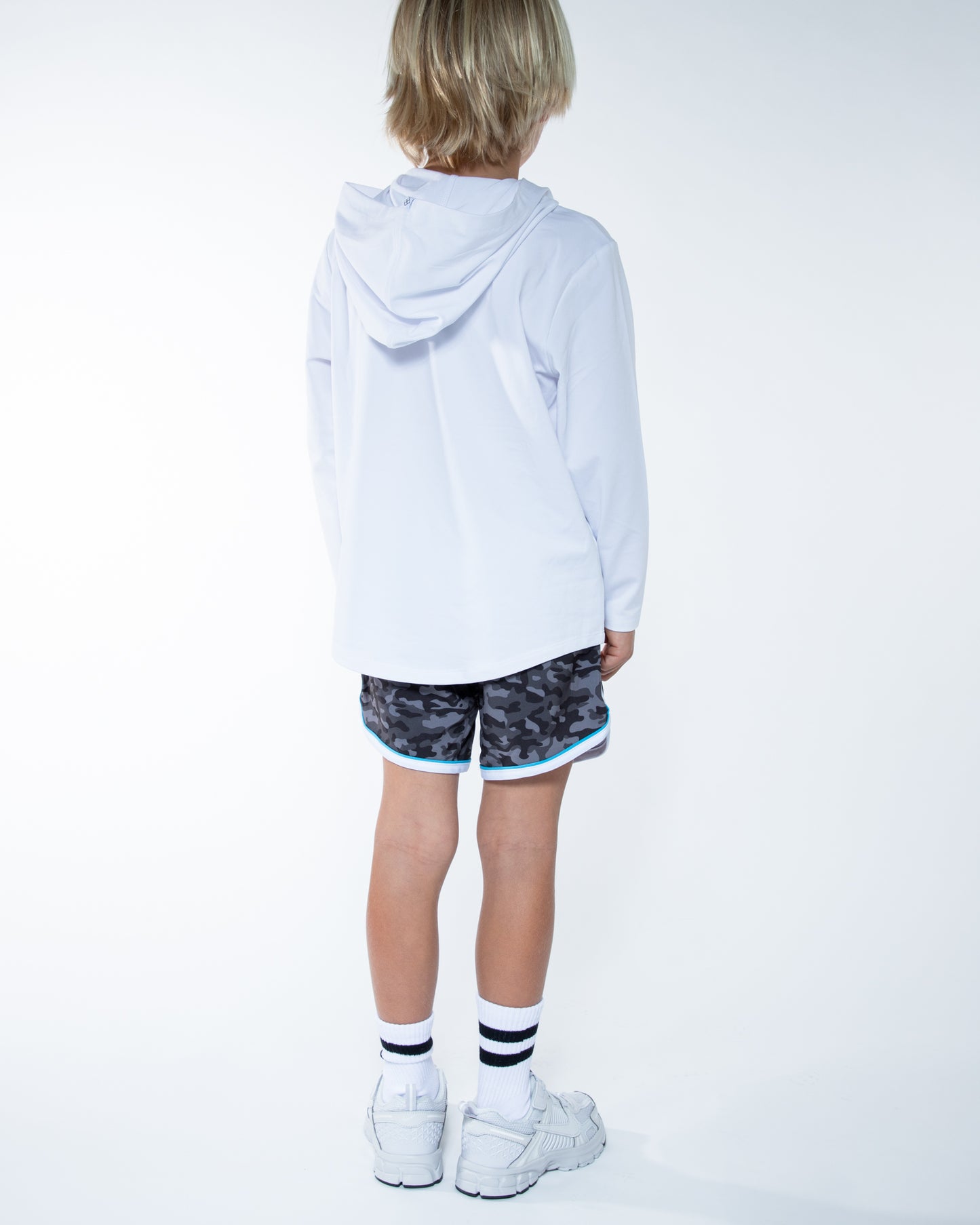 Shaker Hooded LS Tee