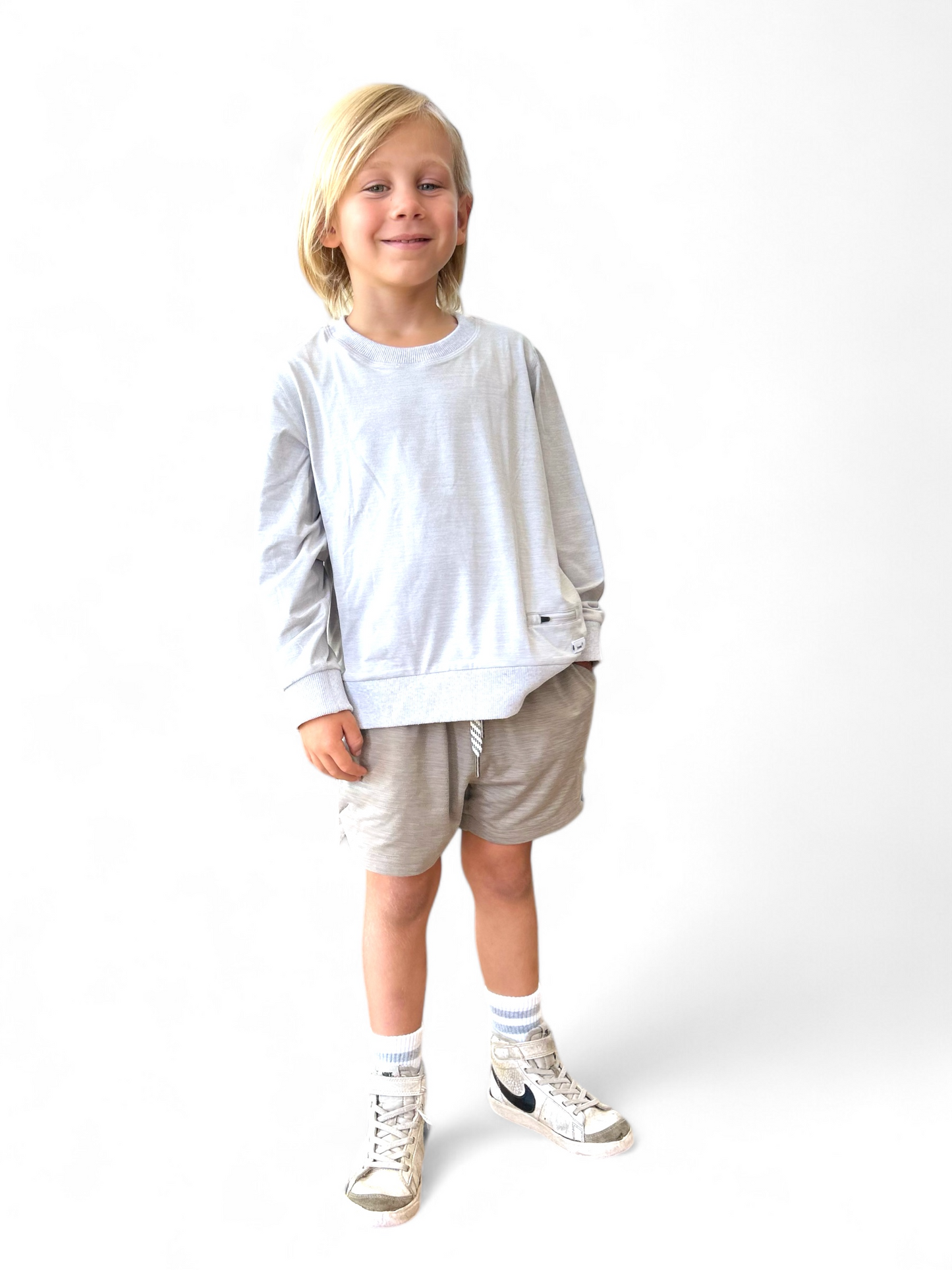 white Kids Sweatshirt