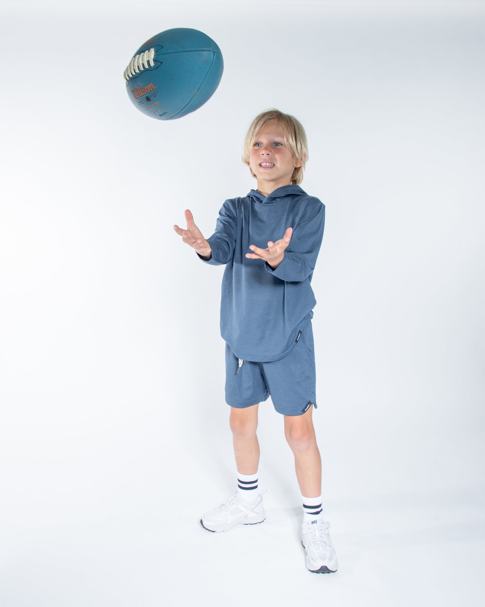 blue-gray short & Tshirt