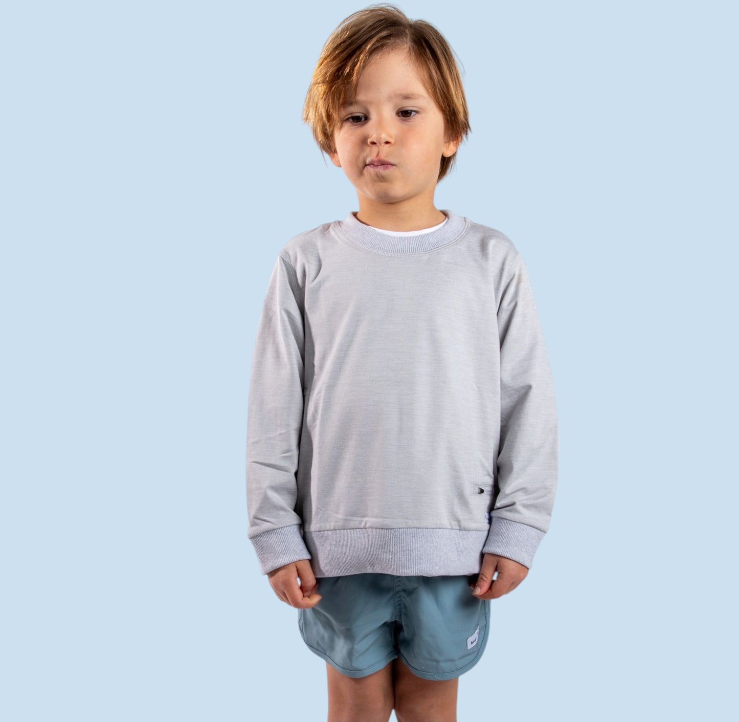 Misty Teal Kids Shorts