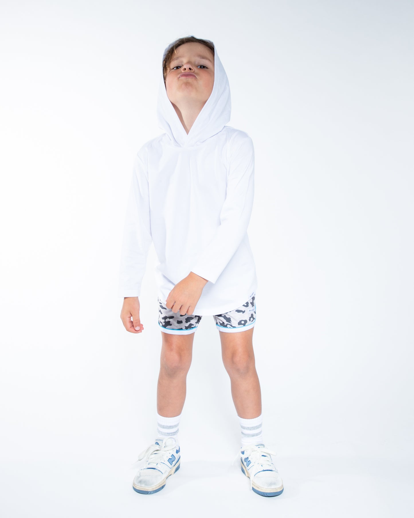 Shaker Hooded LS Tee