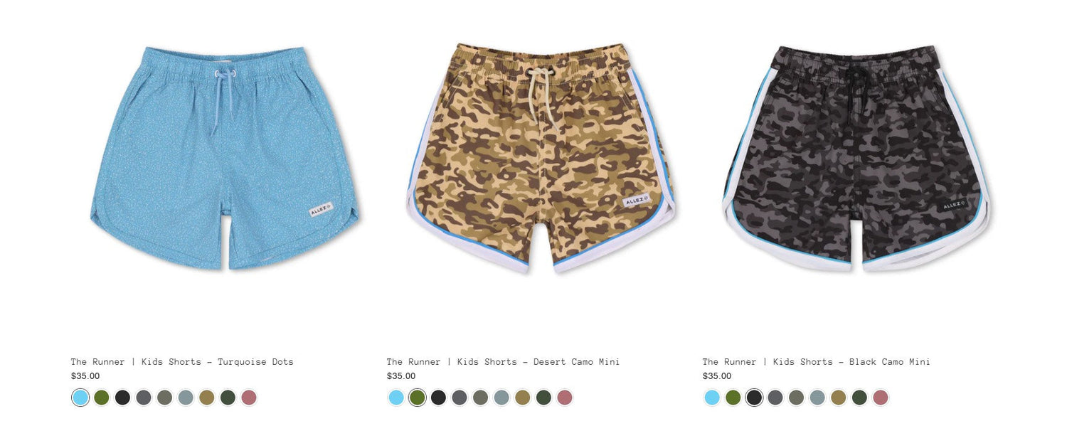 kids shorts