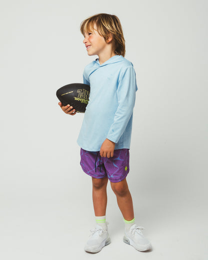 Shaker Hooded LS Tee