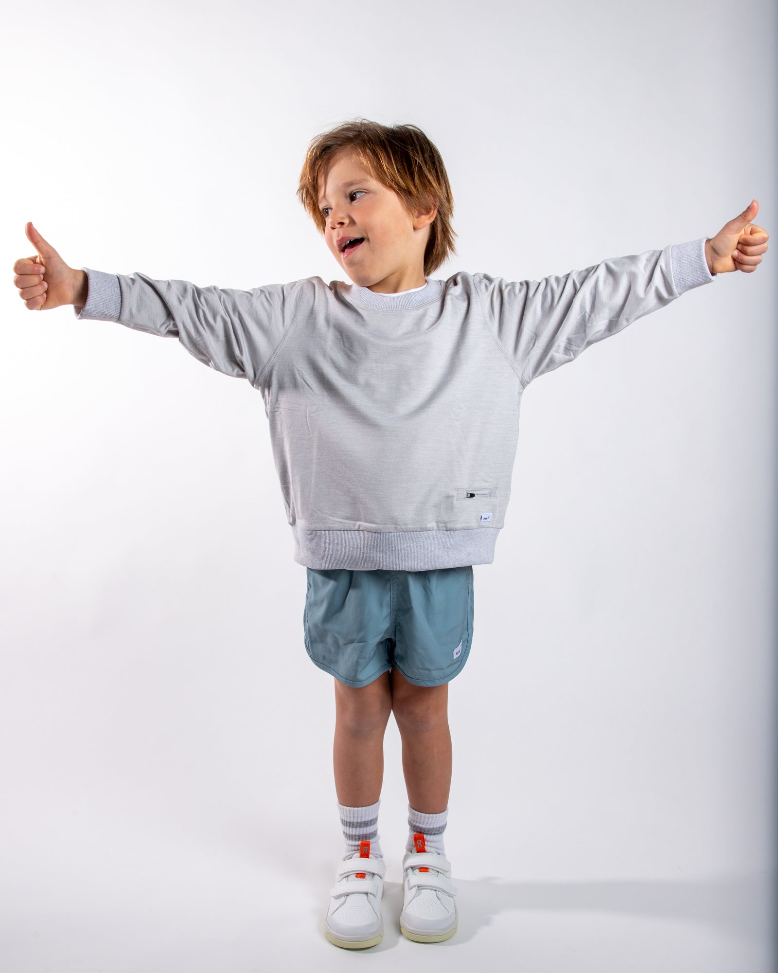 Misty Teal Kids Shorts