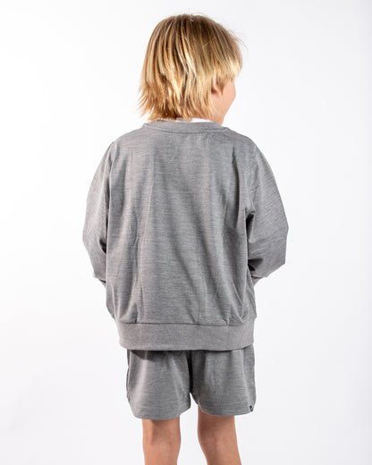 Grey color Kids Sweatshirt