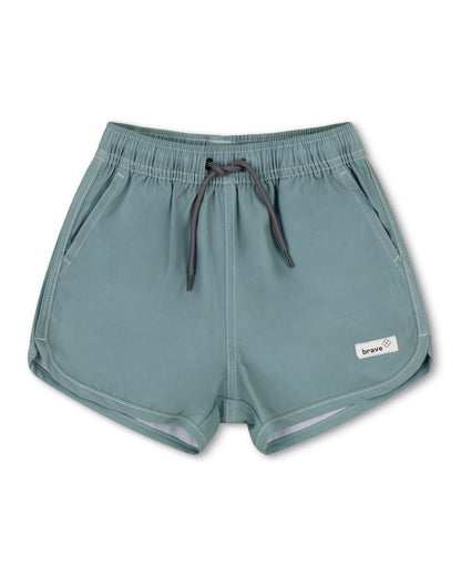 Misty Teal Kids Shorts