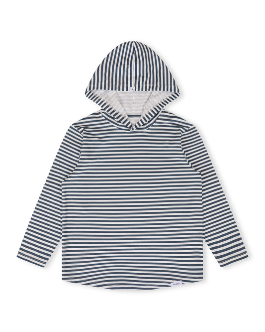 Shaker Hooded LS Tee