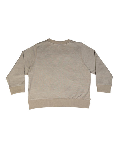 Bone color Kids Sweatshirt