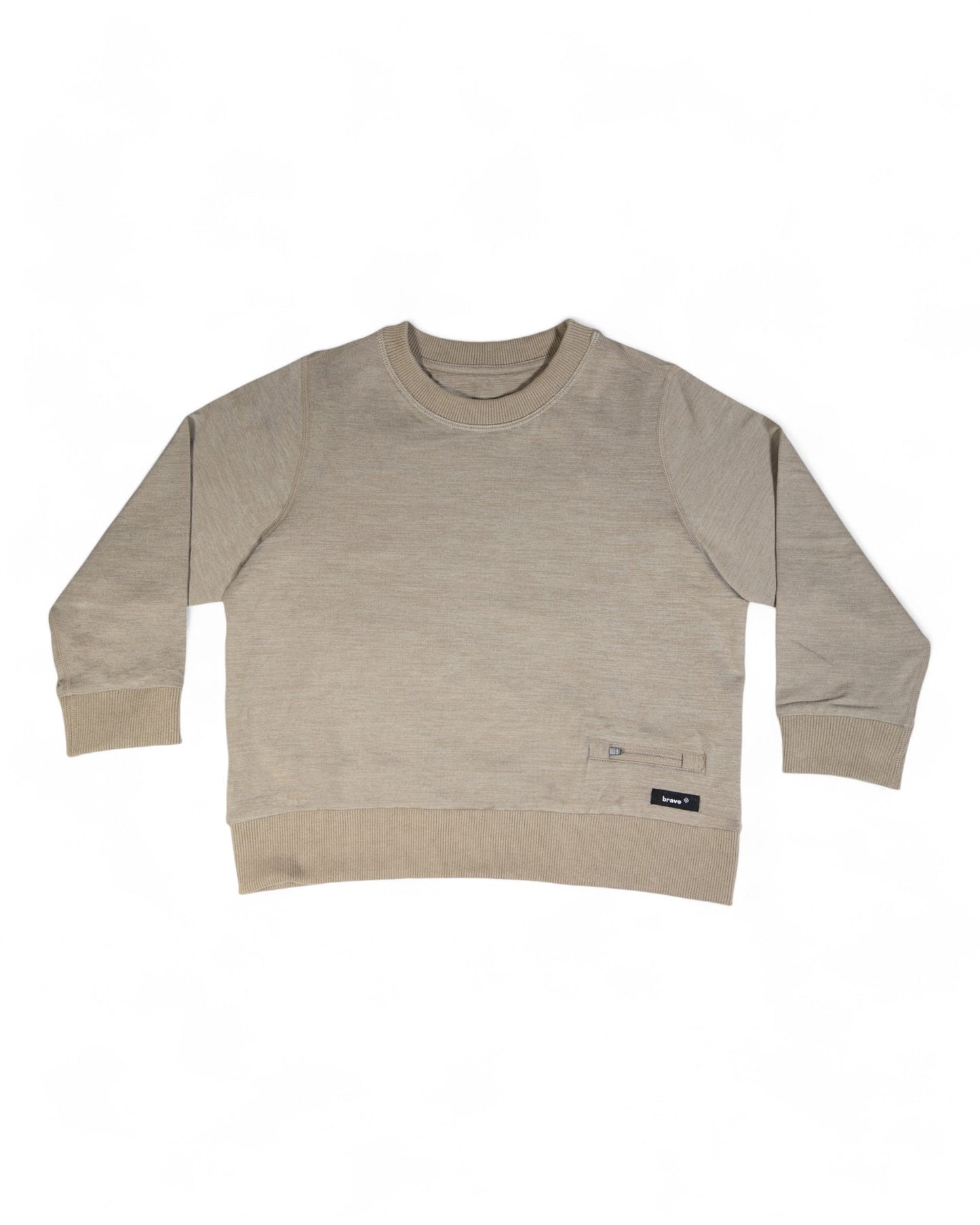 Bone color Kids Sweatshirt