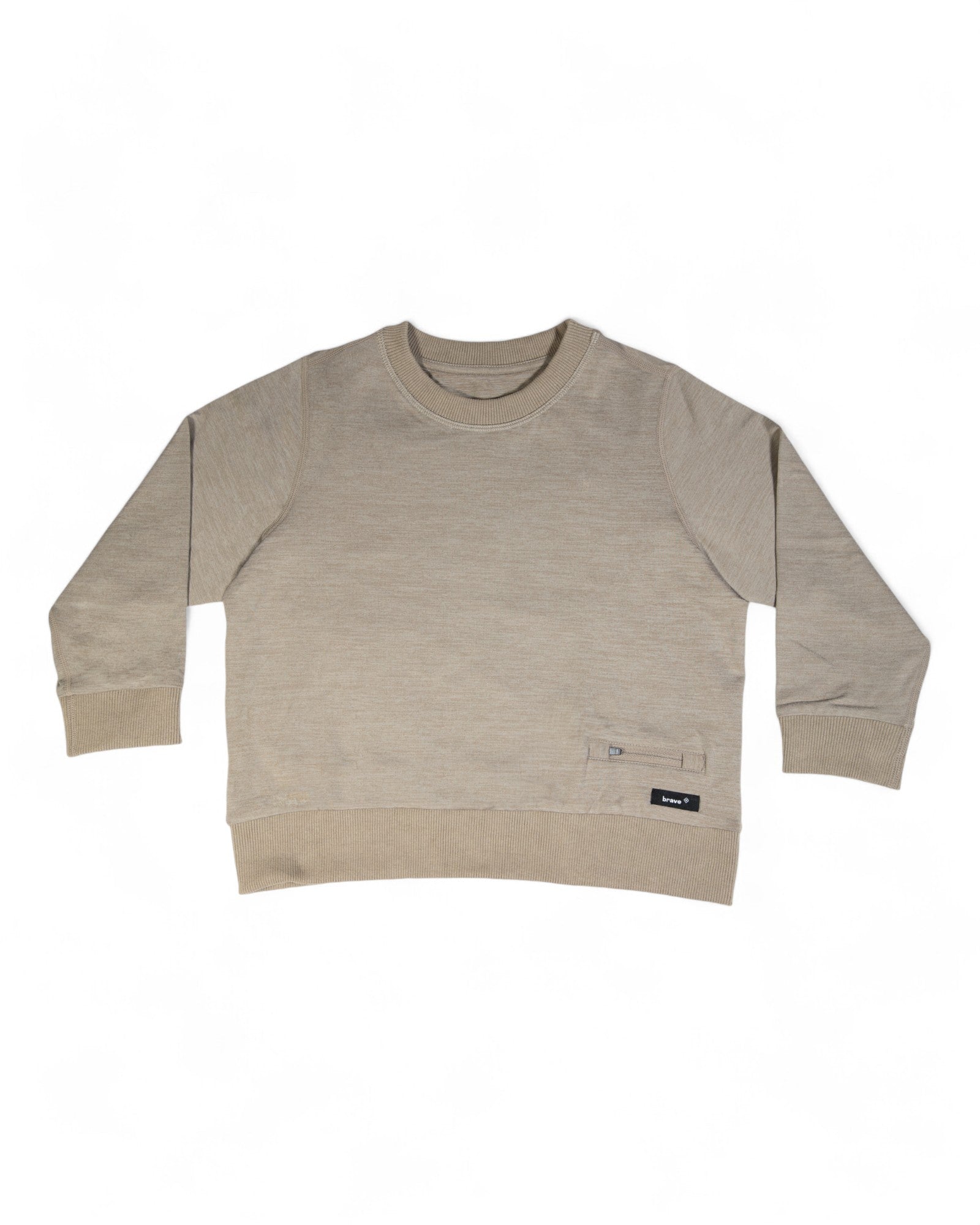 Bone color Kids Sweatshirt