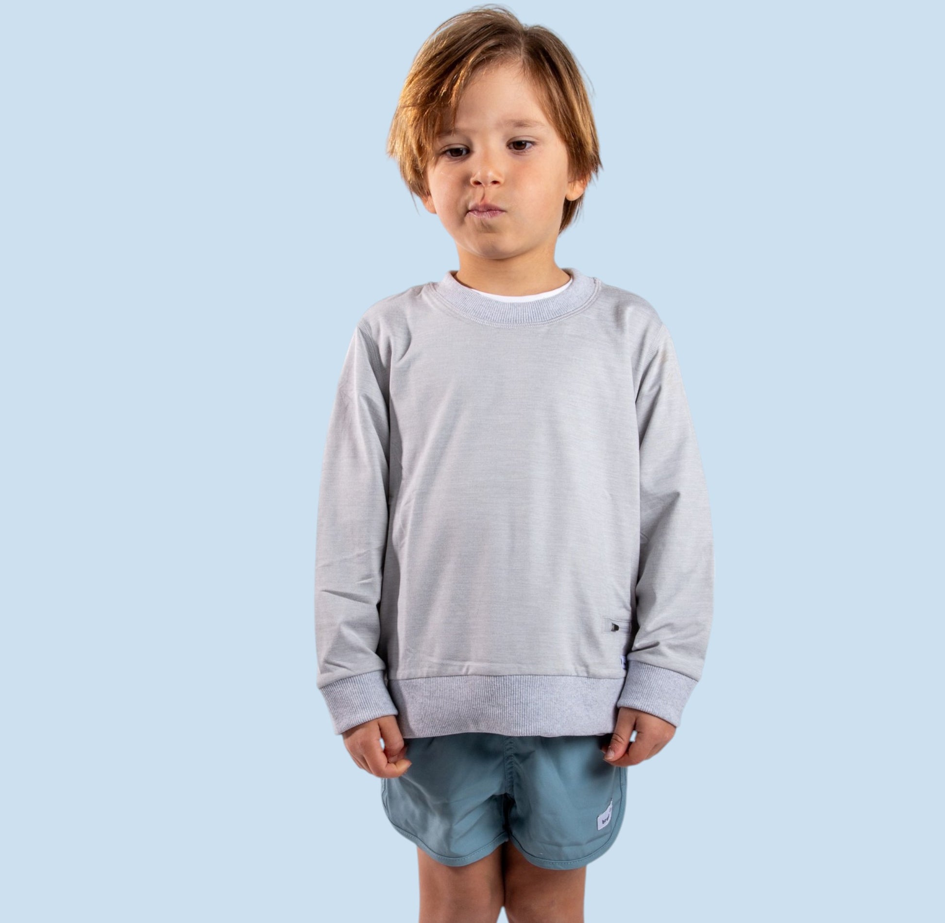 Misty Teal Kids Shorts