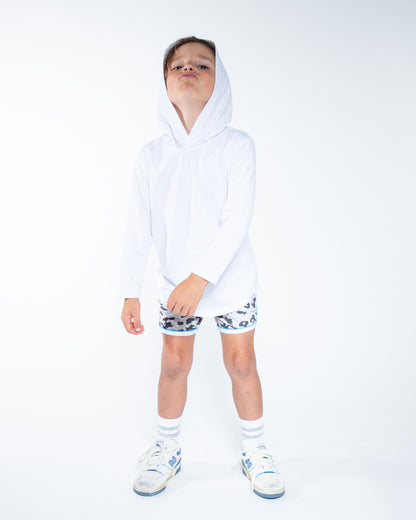 Shaker Hooded LS Tee